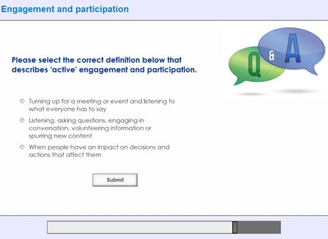 Resident Involvement Online training Screenshot 8