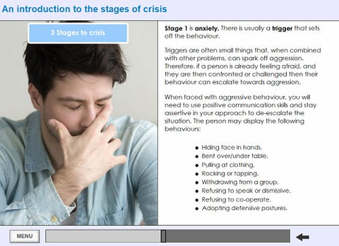 De-escalation of Hostile and Challenging Behaviour SCORM File