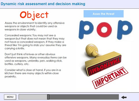 De-escalation of Hostile and Challenging Behaviour SCORM File