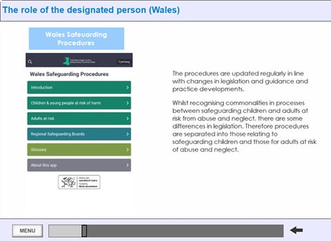 Designated Safeguarding Person (Group C) Wales SCORM File