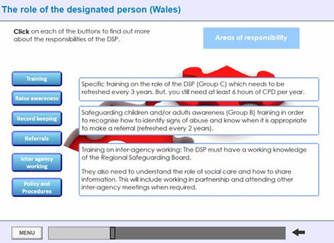 Designated Safeguarding Person (Group C) Wales Online Training