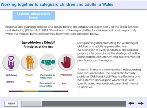 Designated Safeguarding Person (Group C) Wales Online Training