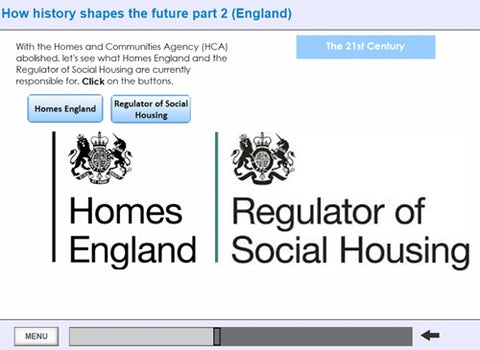 History of Social Housing in England Online Training - screen shot 5