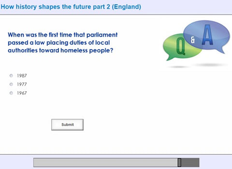 History of Social Housing in England Online Training - screen shot 9