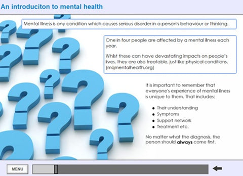 Mental health awareness screen shot 2