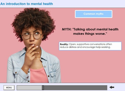 Mental health awareness screen shot 3