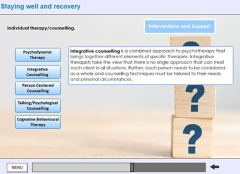 Mental health awareness screen shot 8