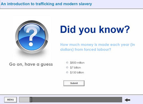 An introduction to modern slavery screen shot 1