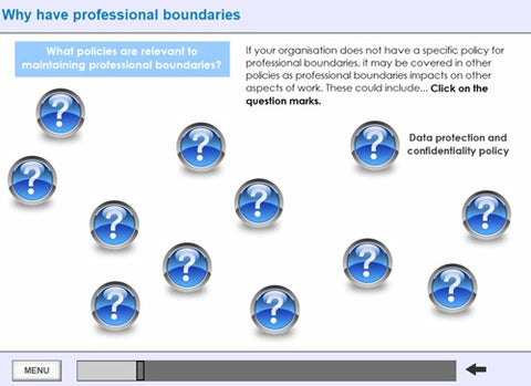 Professional Boundaries screenshot 2