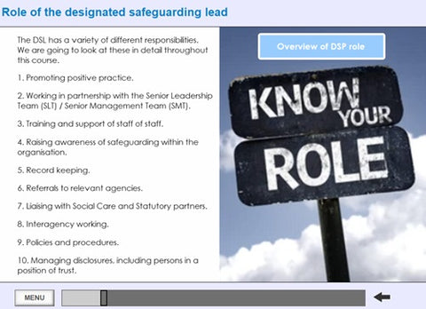 Safeguarding Designated Lead screenshot 2