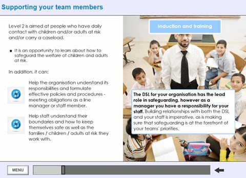 Safeguarding for Managers screenshot 4