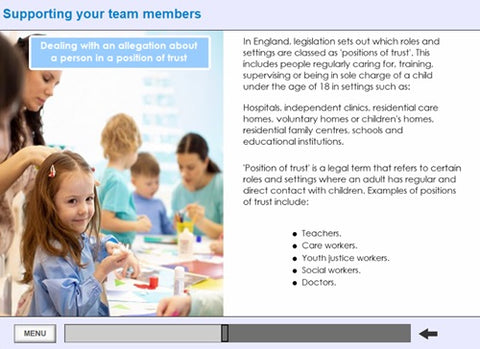 Safeguarding for Managers Wales screenshot 5