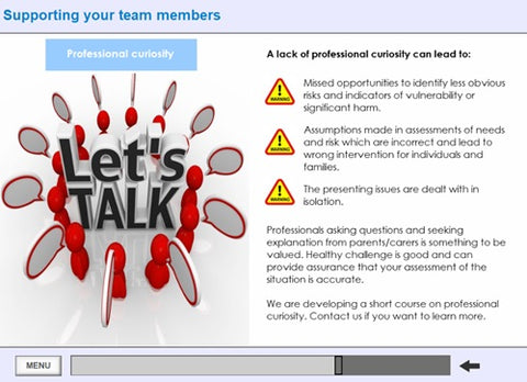 Safeguarding for Managers screenshot 6