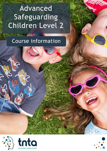 Advanced Safeguarding Children level 2 course flyer