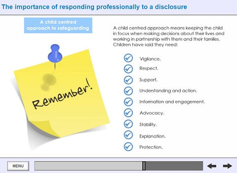 Safeguarding children Level 2 screenshot 4