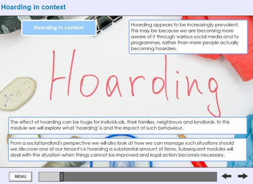 Course Coding Hoarding Managing Hoarding SCORM File