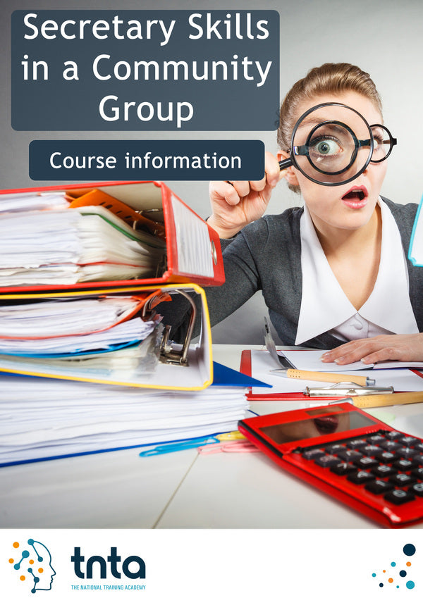 Secretary Skills in a Community Group SCORM File