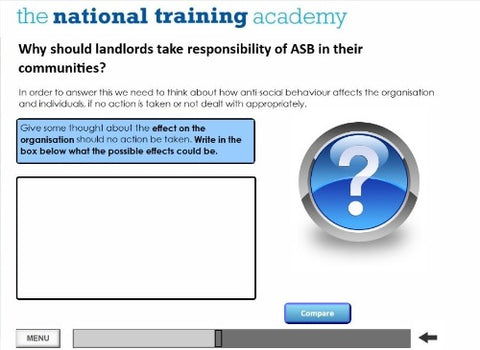 Anti-Social Behaviour and Early Intervention Tools Online Training - screen shot 4