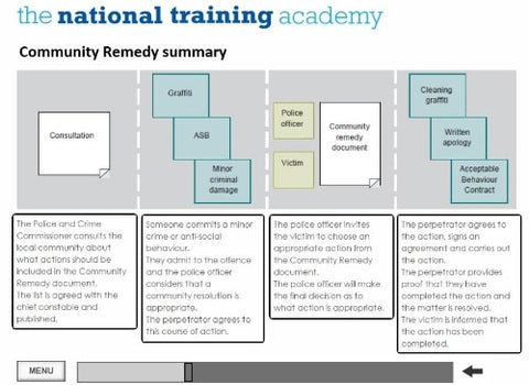 Anti-Social Behaviour and Early Intervention Tools Online Training - screen shot 5
