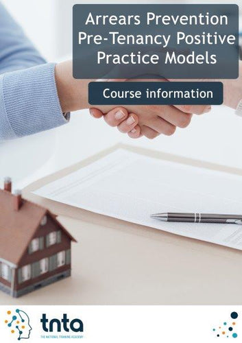 Arrears Prevention: Pre-Tenancy Positive Practice Models Online Training