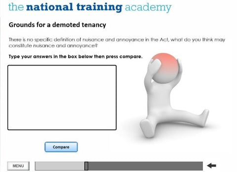 Assured Shorthold Tenancies Online Training - screen shot 3