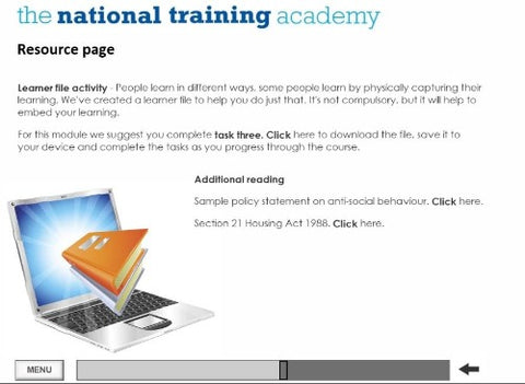 Assured Shorthold Tenancies Online Training - screen shot 5