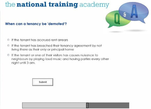 Assured Shorthold Tenancies Online Training - screen shot 6
