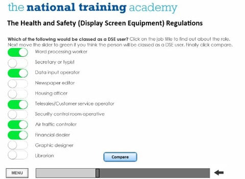 DSE Awareness Online Training - screen shot 3