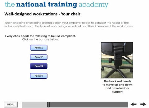 DSE Awareness Online Training - screen shot 6