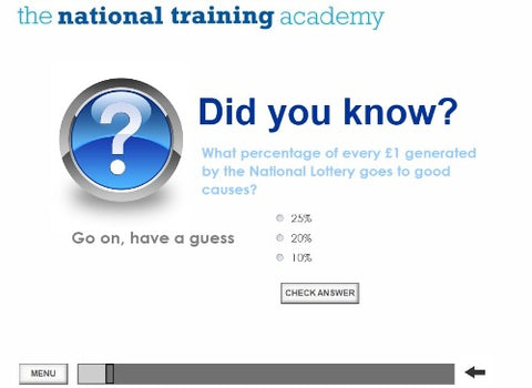 Effective Fundraising Online Training screen shot 2