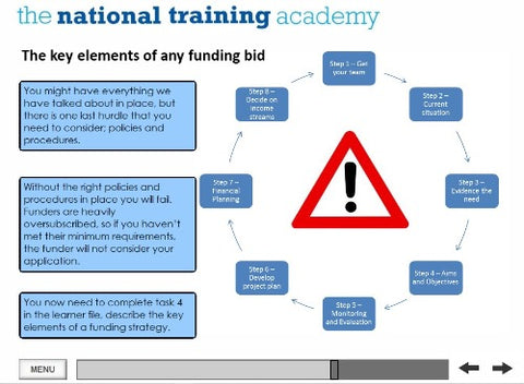 Effective Fundraising Online Training screen shot 7