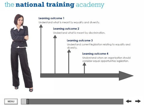 Equality and Diversity Online Training - screen shot 1
