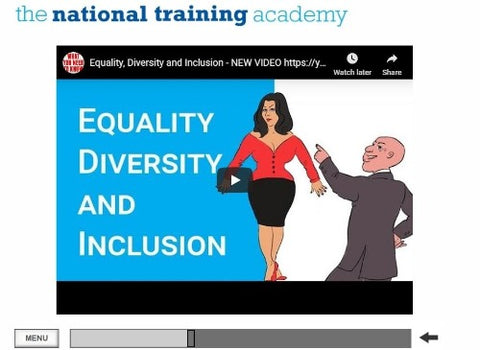Equality and Diversity Online Training - screen shot 3