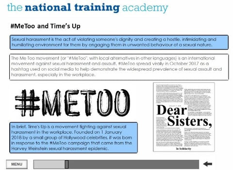 Equality and Diversity Online Training - screen shot 6