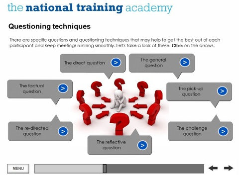 Facilitating Effective Meetings Online Training screen shot 7