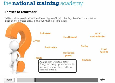 Food Safety and Hygiene in Catering (Level 2) Online Training screen shot 5