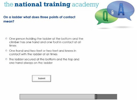 Ladder Safety Online Training - screen shot 7