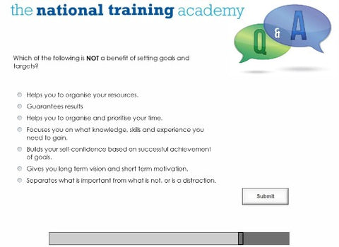 Leadership and Management Online Training screen shot 7