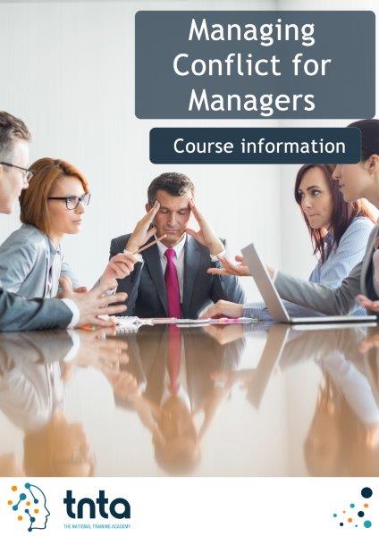 Managing Conflict for Managers Online Training