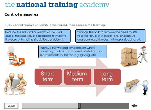 Manual Handling Online Training screen shot 5