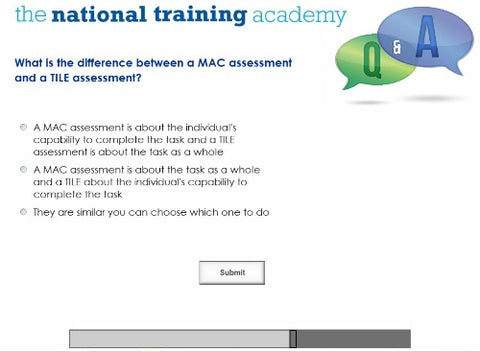 Manual Handling Online Training screen shot 7