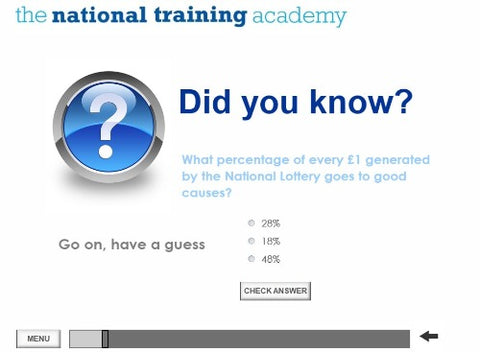 Organisational Finance for Community Groups Online Training screen shot 2