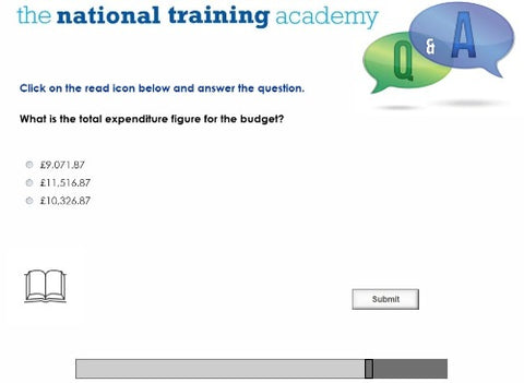 Organisational Finance for Community Groups Online Training screen shot 6