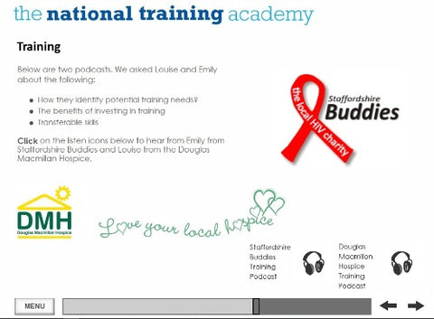 Recruiting New Staff Online Training screen shot 3