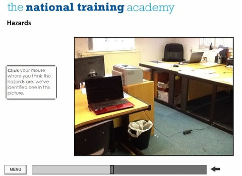 Assessment Online Training screen shot 4