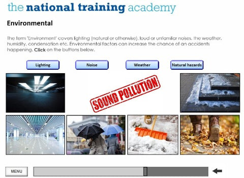 Assessment Online Training screen shot 6