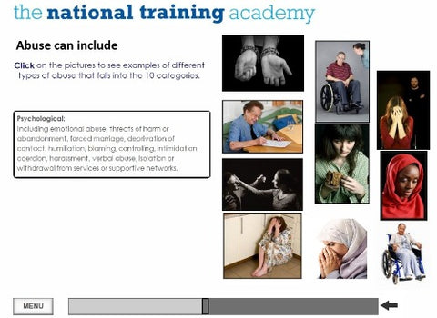 Safeguarding Adults Awareness Level 1 Online Training - screen shot 4