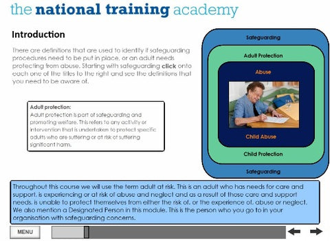 Safeguarding Adults Awareness Level 1 Online Training - screen shot 3