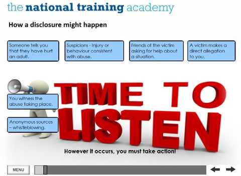 Safeguarding Adults Awareness Level 1 Online Training - screen shot 6