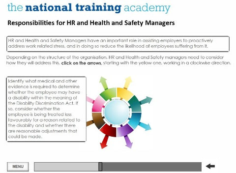 Stress Awareness for Managers Online Training - screen shot 4